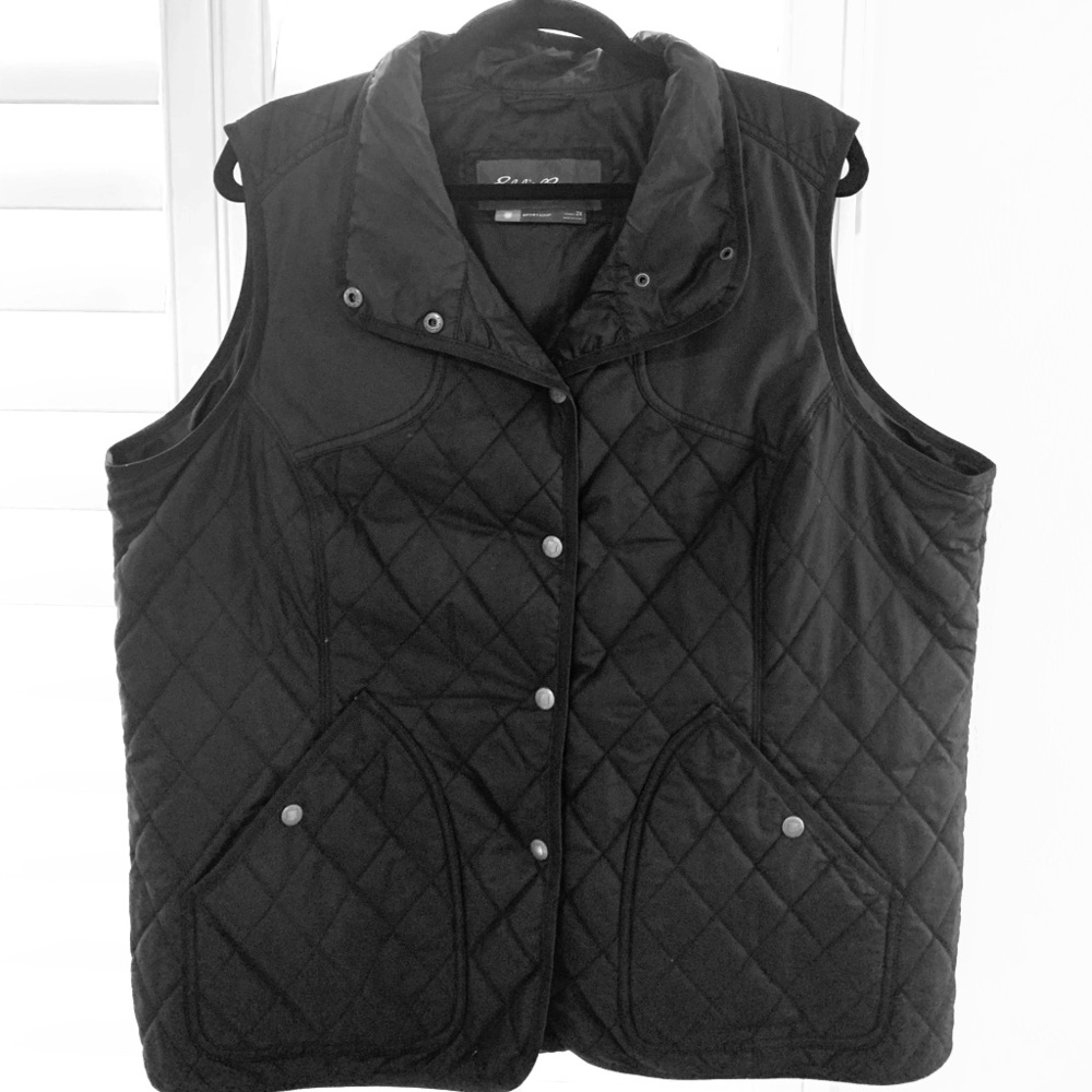 Eddie Bauer Black Vest Women’s 2x